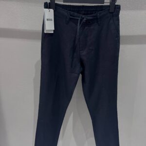 Boss Ham Keten Siyah Renk Jogger Pantolon
