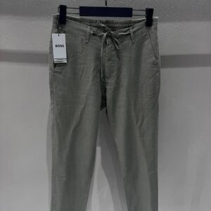Boss Ham Keten Haki Renk Jogger Pantolon
