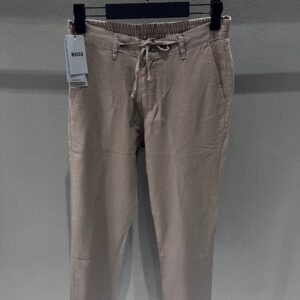Boss Ham Keten Kahve Renk Jogger Pantolon (Kopyala)