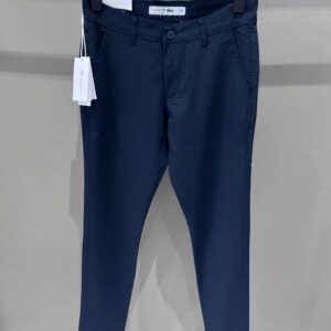 LACOSTE LACİVERT RENK KLASİK YANCEP ULTURA İNCE FİTİLLİ GABARDİN