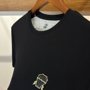 BRUNELLO CUCINELLI İTHAL SİYAH RENK TİŞÖRT