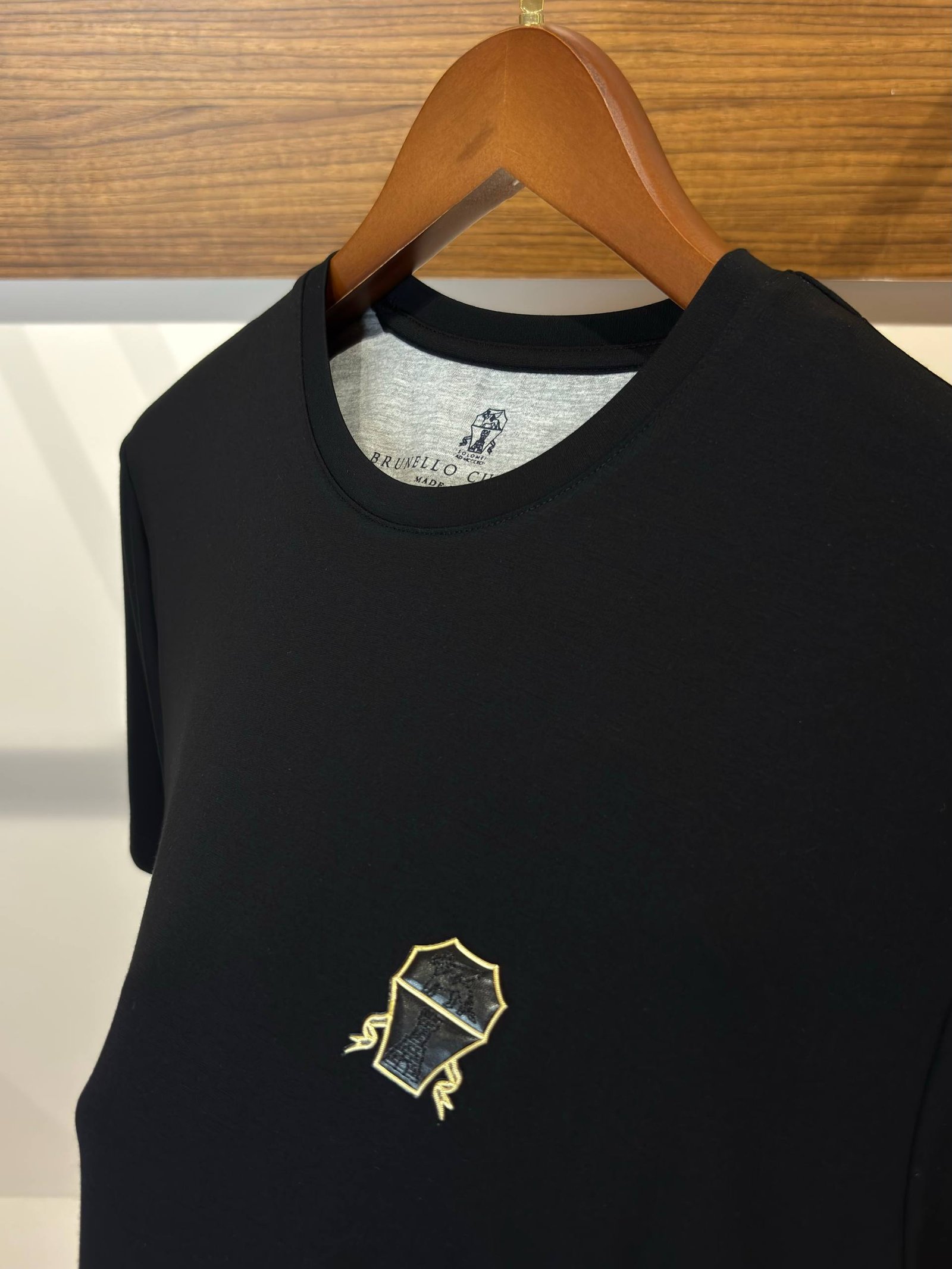 BRUNELLO CUCINELLI İTHAL SİYAH RENK TİŞÖRT