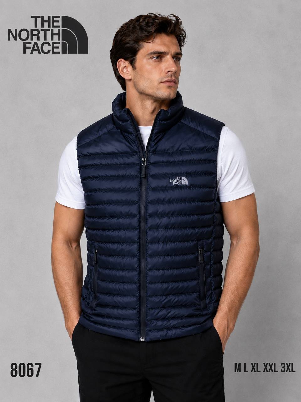 North Face Yeni Sezon Yelek Alman Mikro jel Lacivert