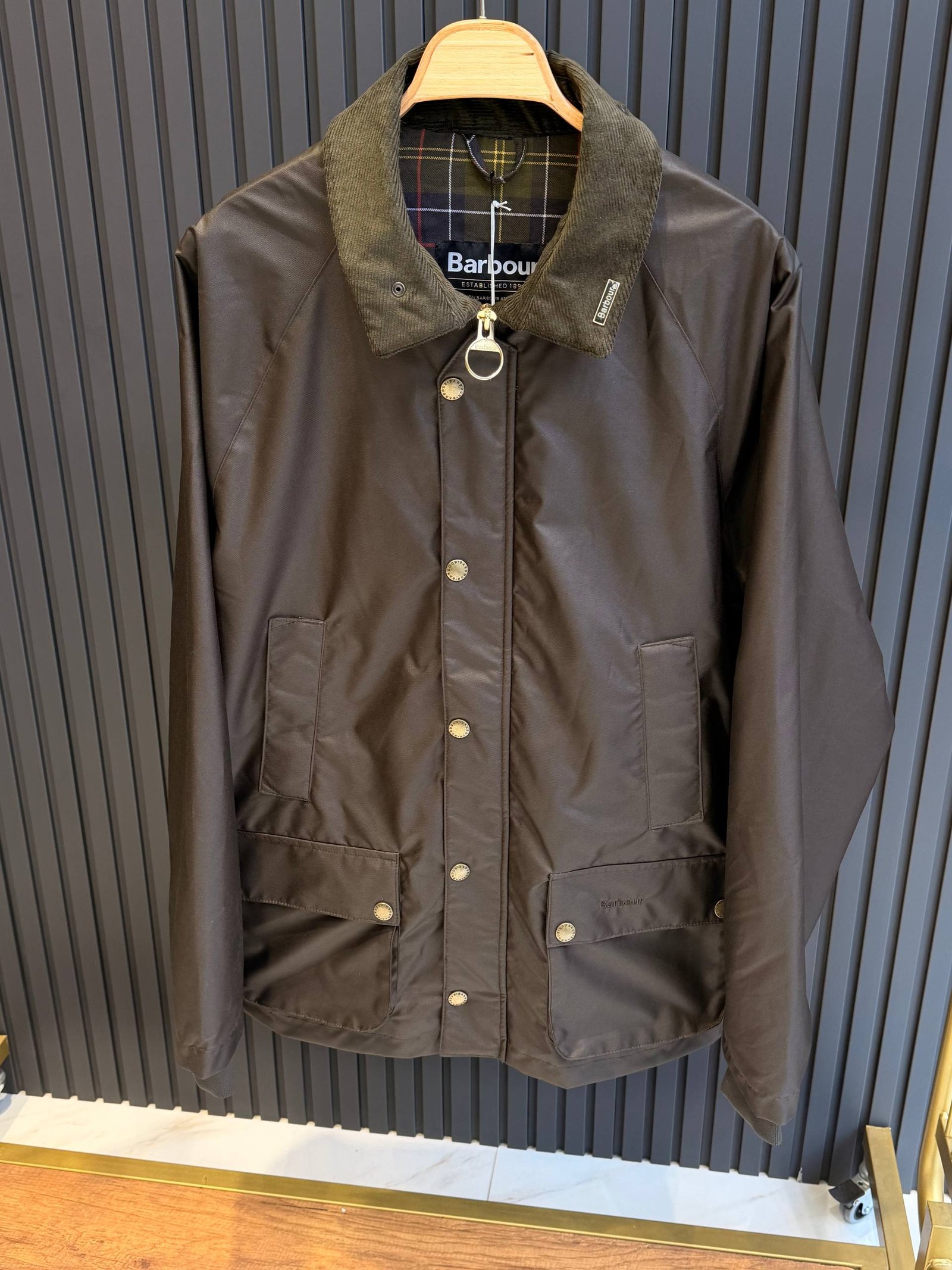 BARBOUR İthal Yağlı Kumaş Ceket